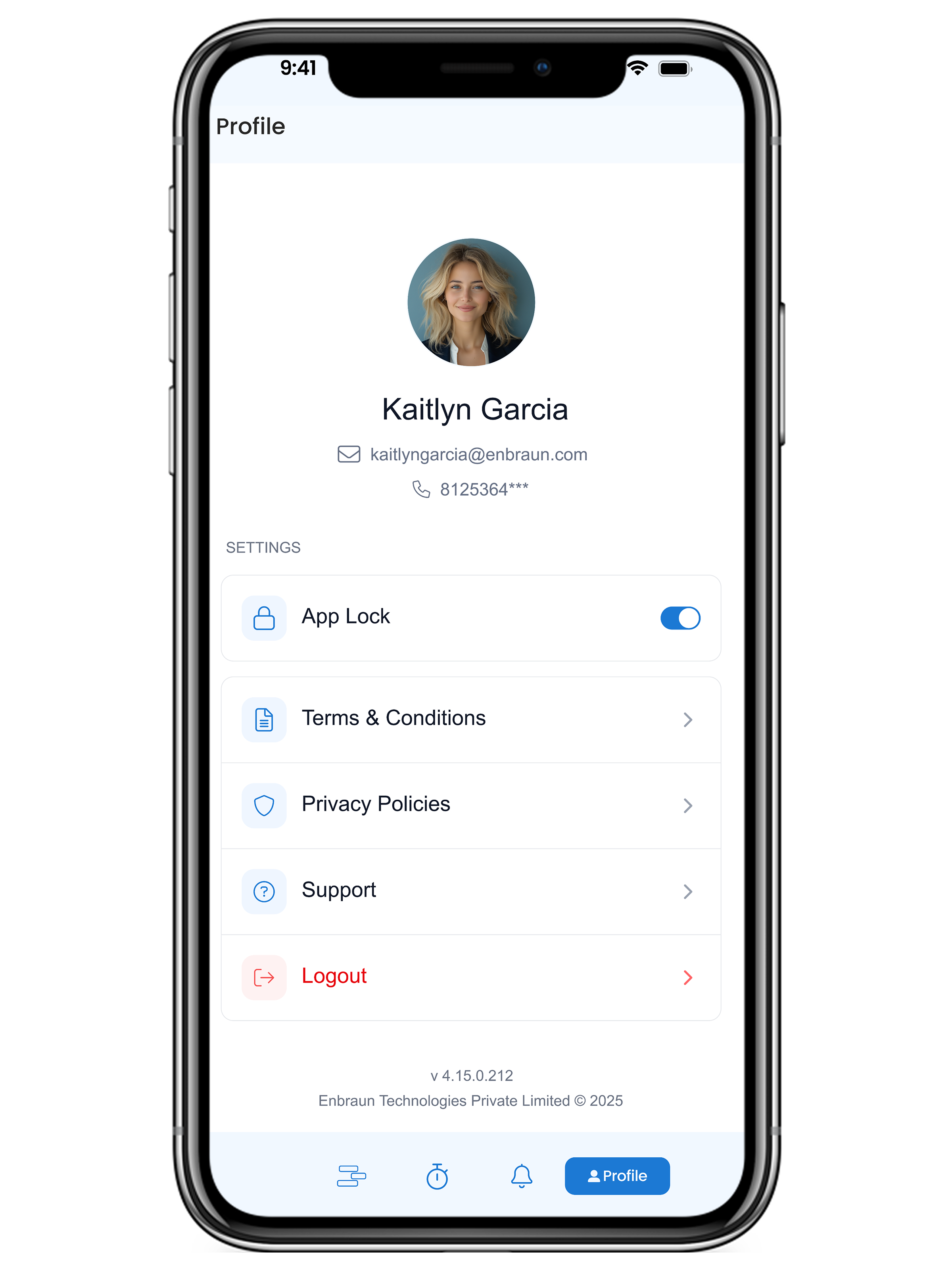 Your Account - Account management interface