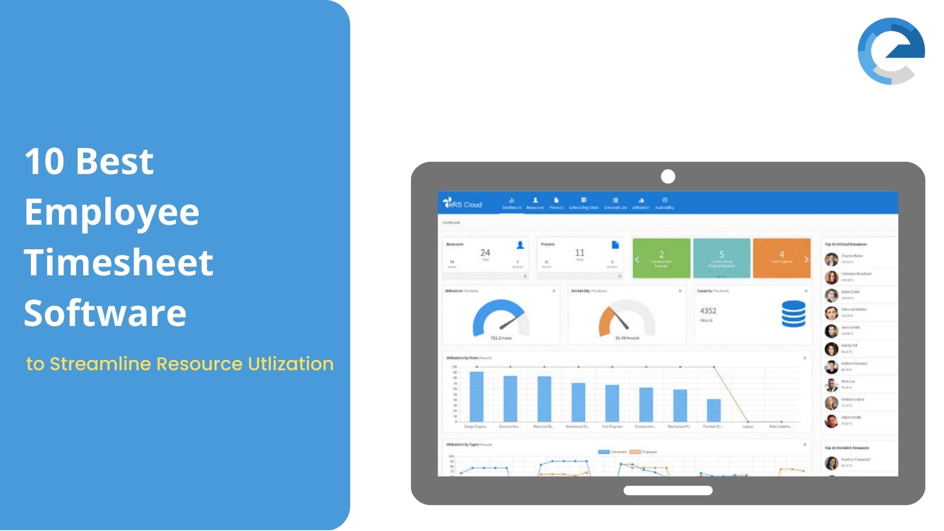 10 Best Employee Timesheet Software to Streamline Resource Utilization