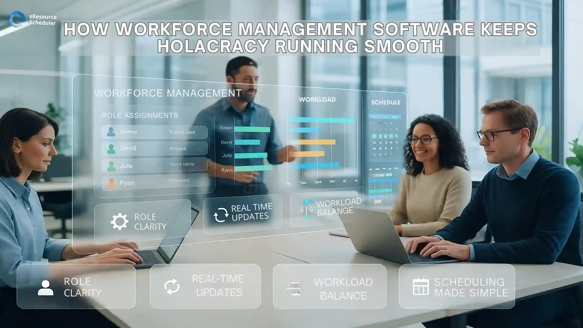 How Workforce Management Software Keeps Holacracy Running Smooth