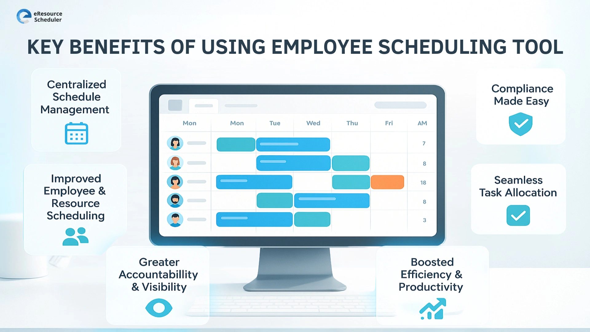 Key Benefits of Using Employee Scheduling Tools