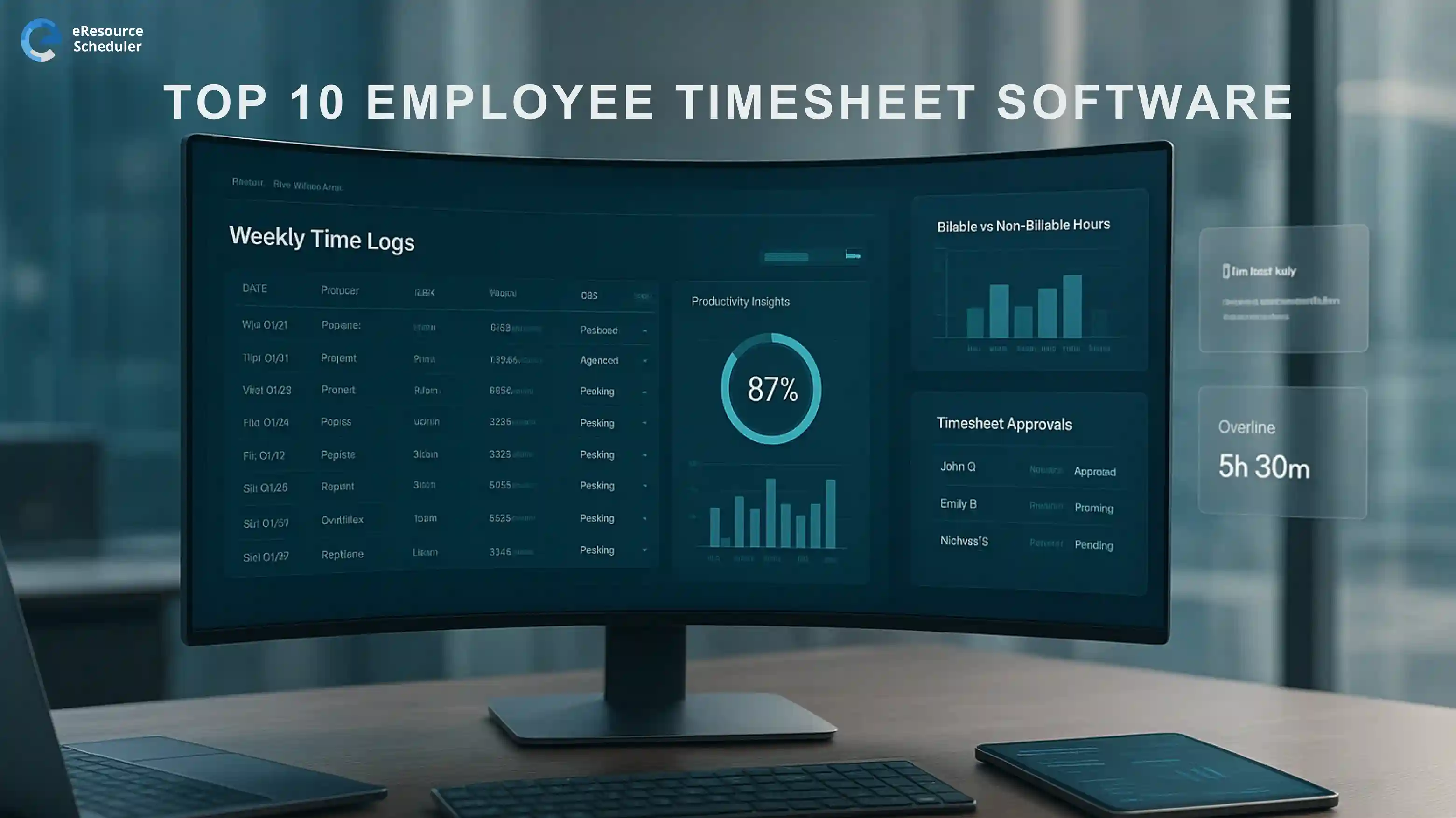 Top 10 Employee Timesheet Software for Modern Teams in 2025