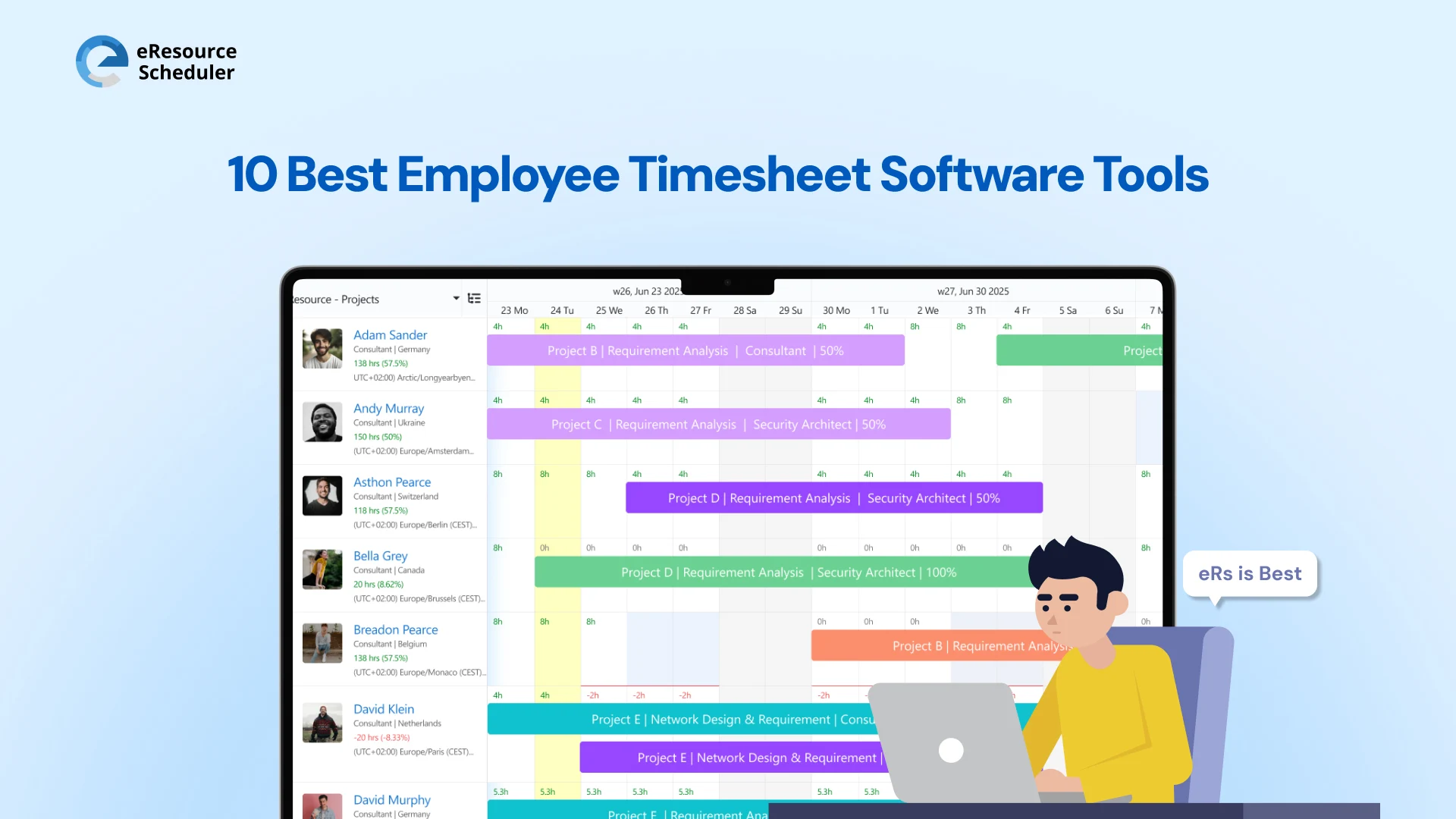 10 Best Employee Timesheet Software Tools