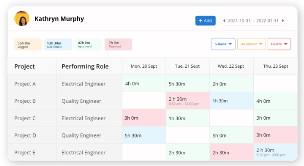 Best timesheet management software - eResource Scheduler