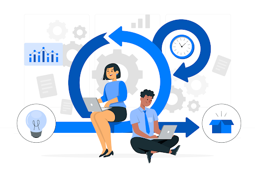 What is the definition of resource planning process