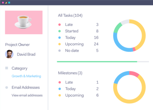 Teamwork: Tracking Project Progress