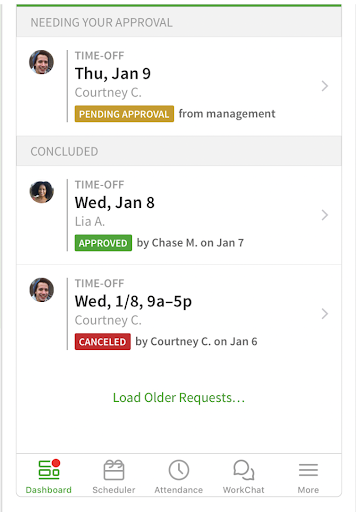 Staff Scheduling App